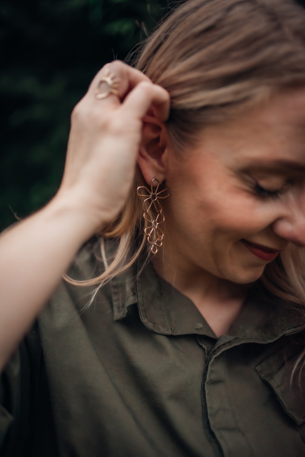 Consider the Flowers Earrings