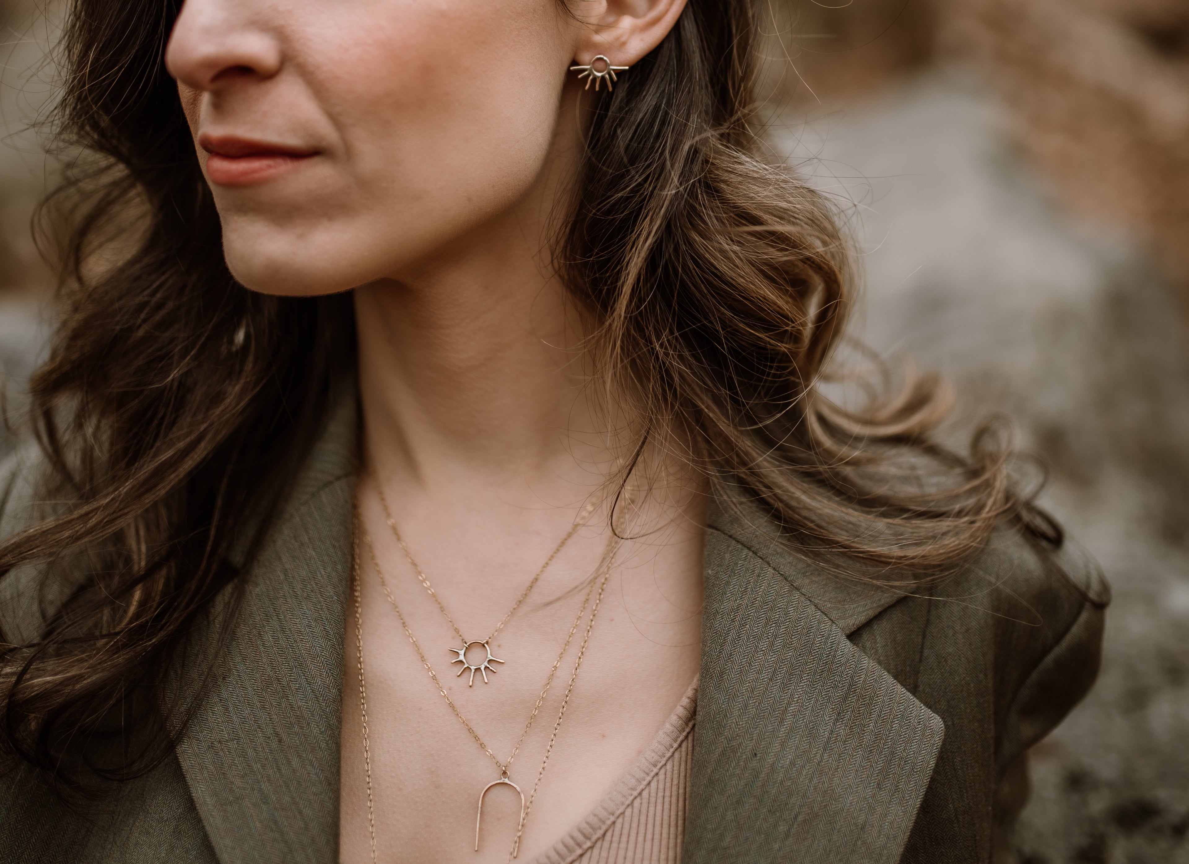 Rising + Setting Earrings