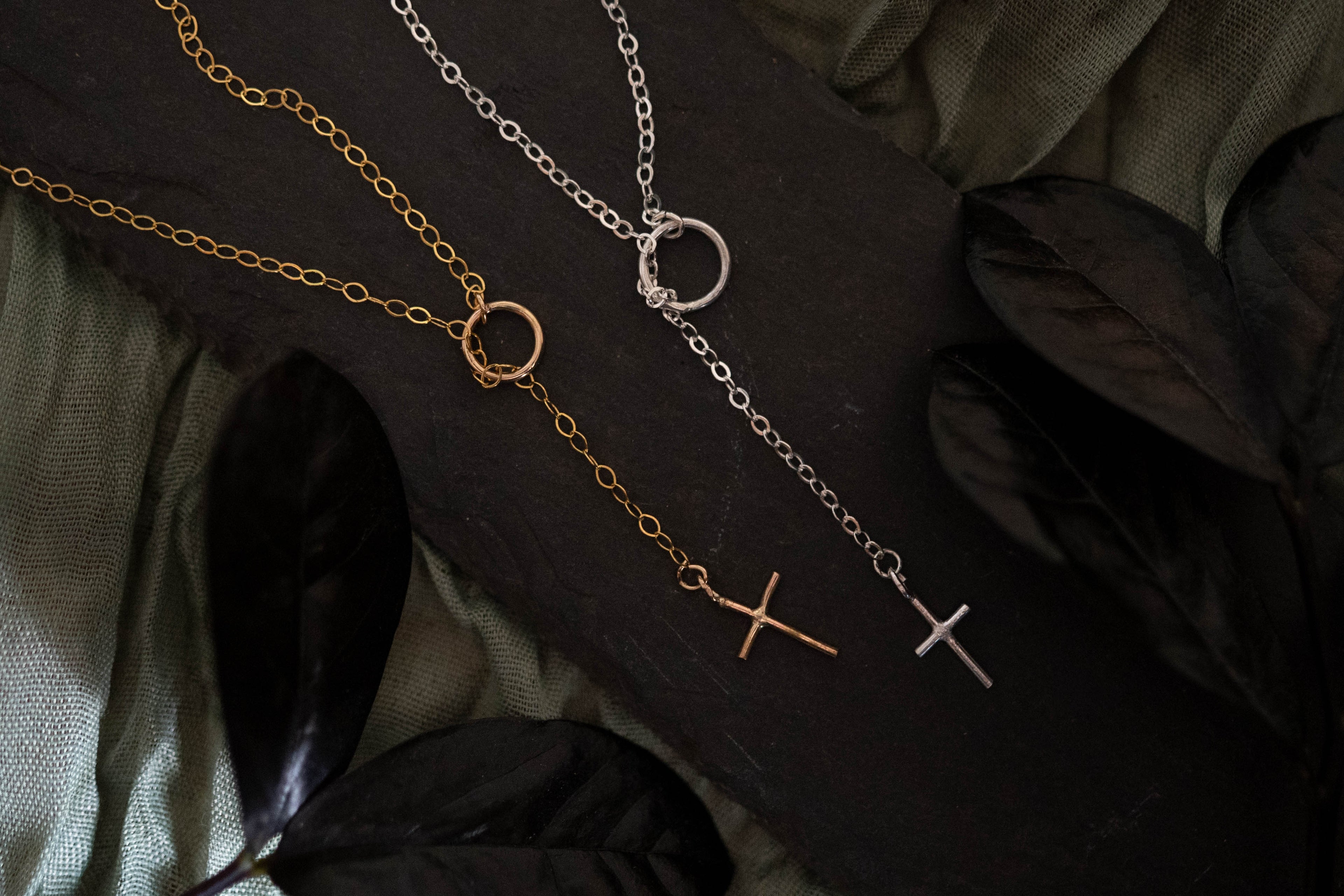 Cross & Crown Necklace