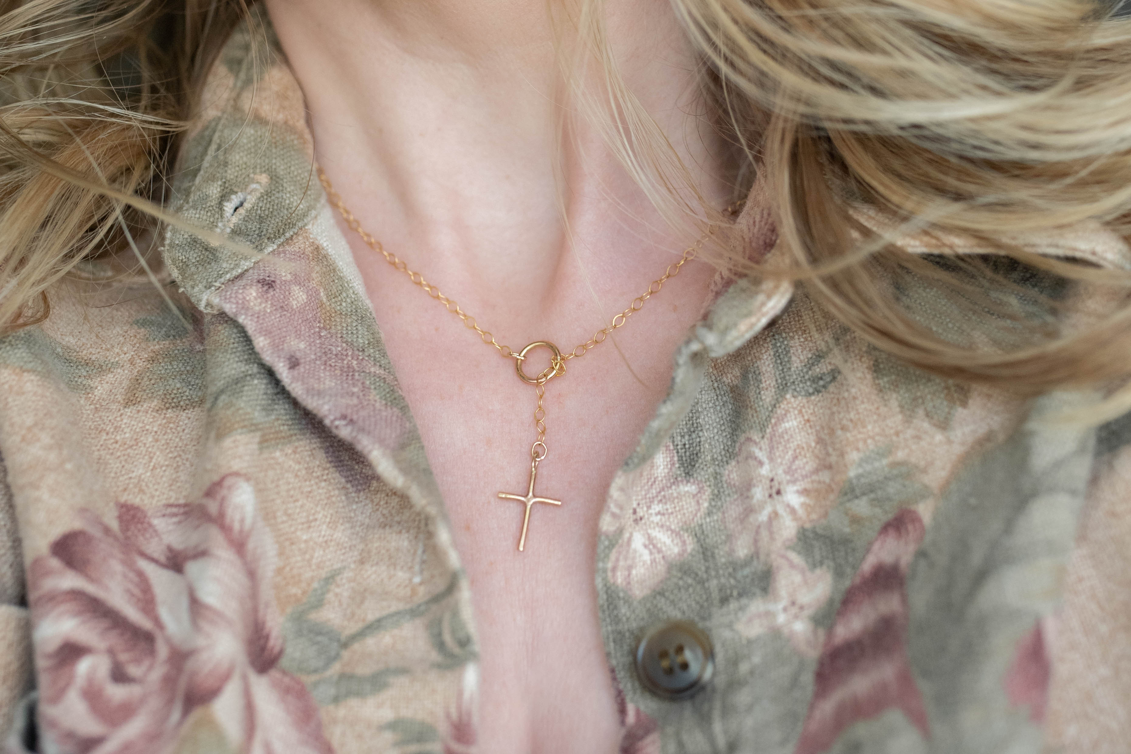 Cross & Crown Necklace