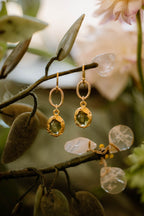 Eden Peridot Earrings