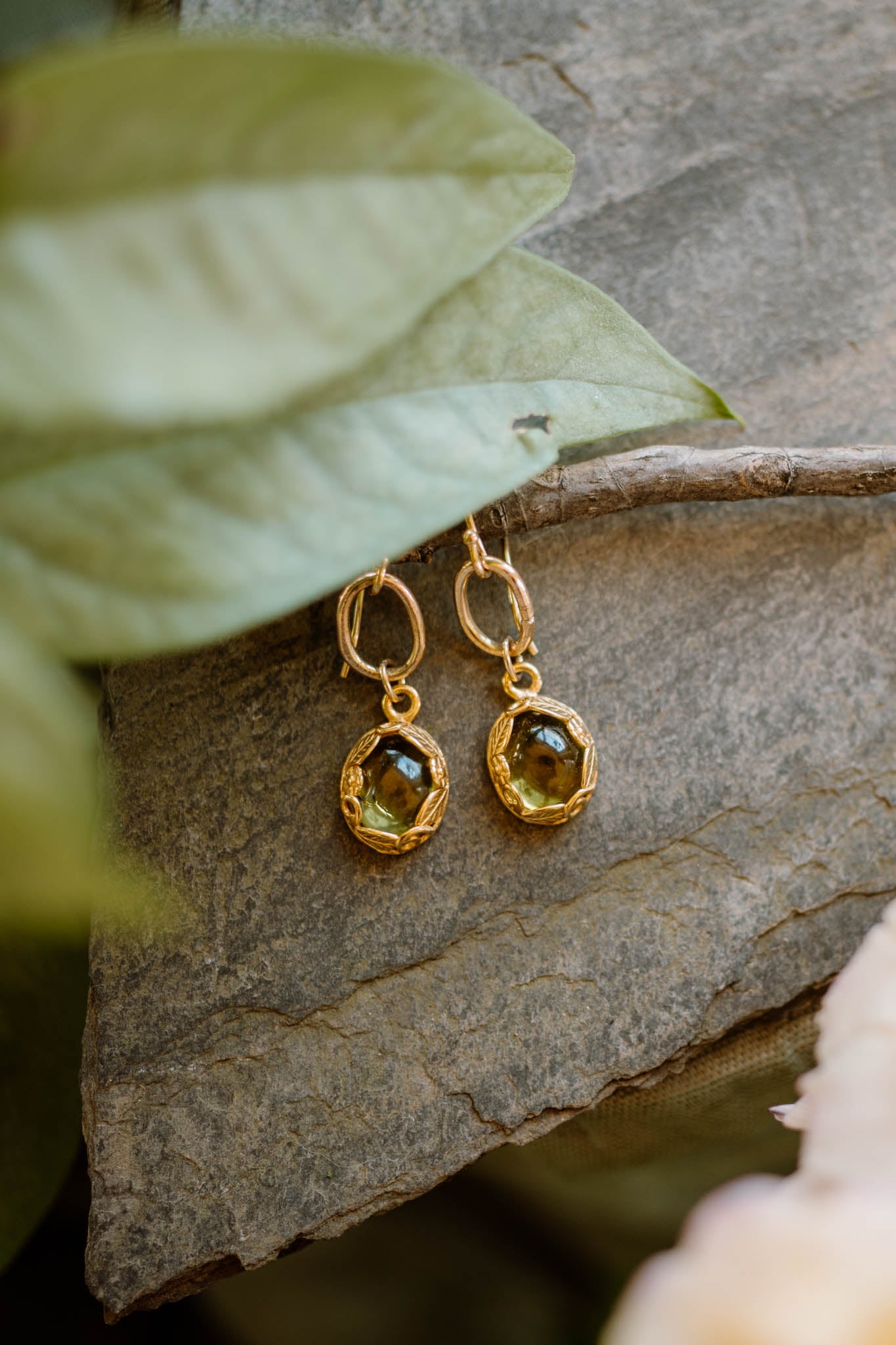 Eden Peridot Earrings
