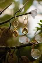 Eden Peridot Earrings
