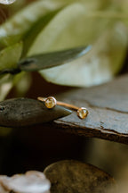 Eden Peridot Cuff Ring