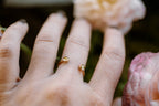 Eden Peridot Cuff Ring