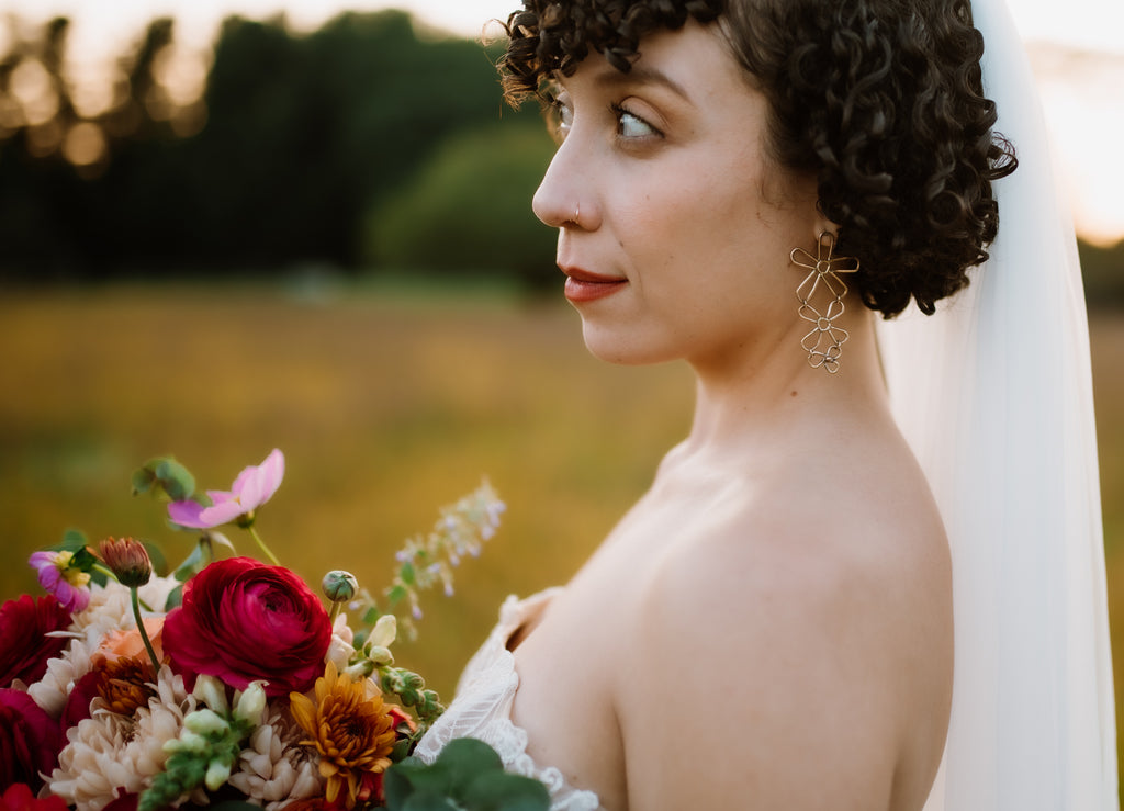 Consider the Flowers Earrings