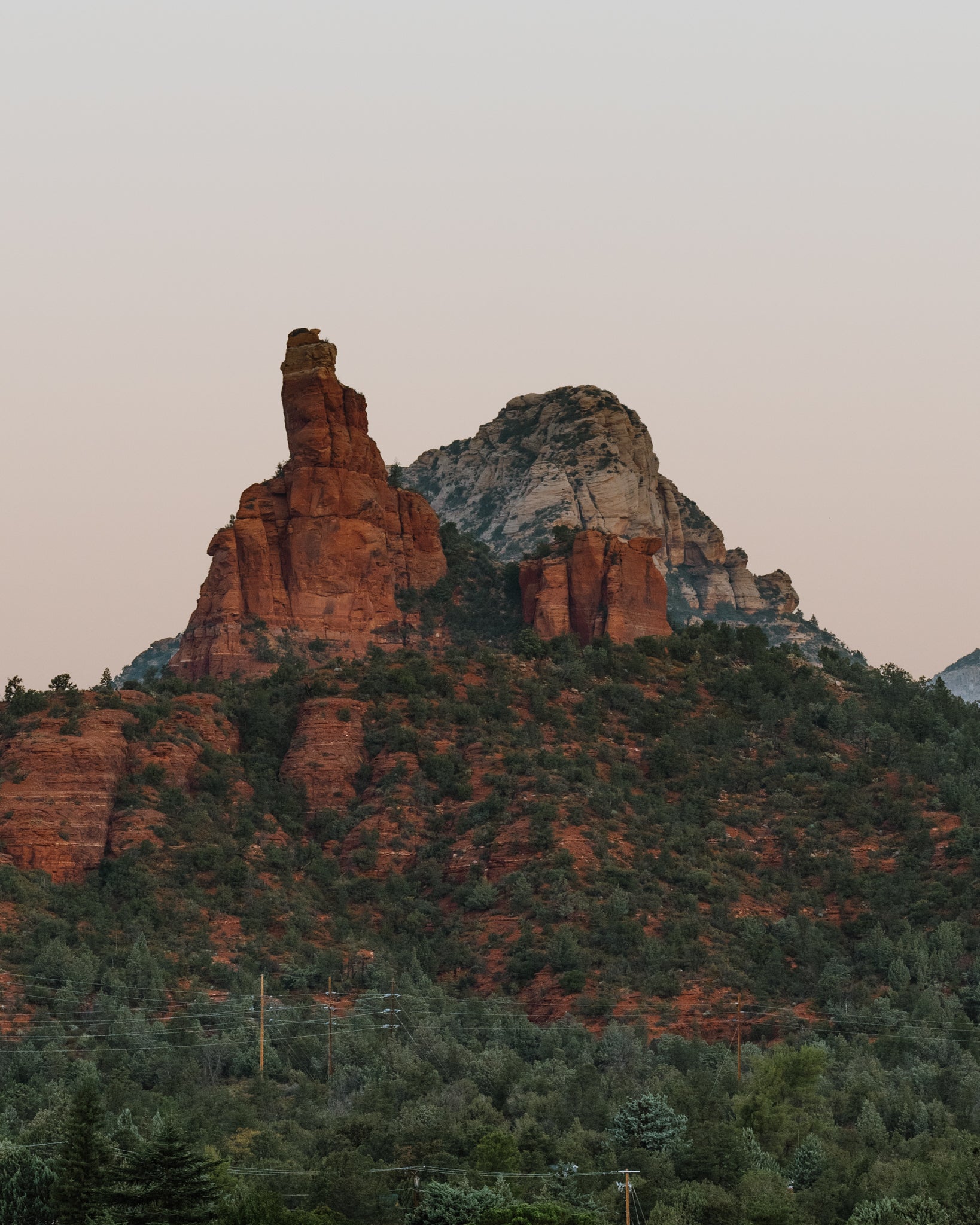 Red Ridges + Lush Greens