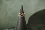 Consider the Flowers Double Floral Ring