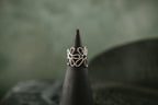 Consider the Flowers Double Floral Ring