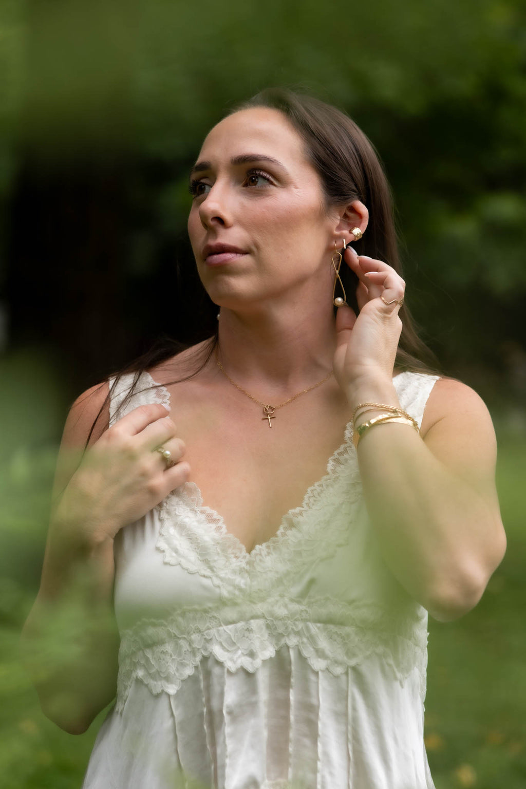 Cross & Crown Necklace