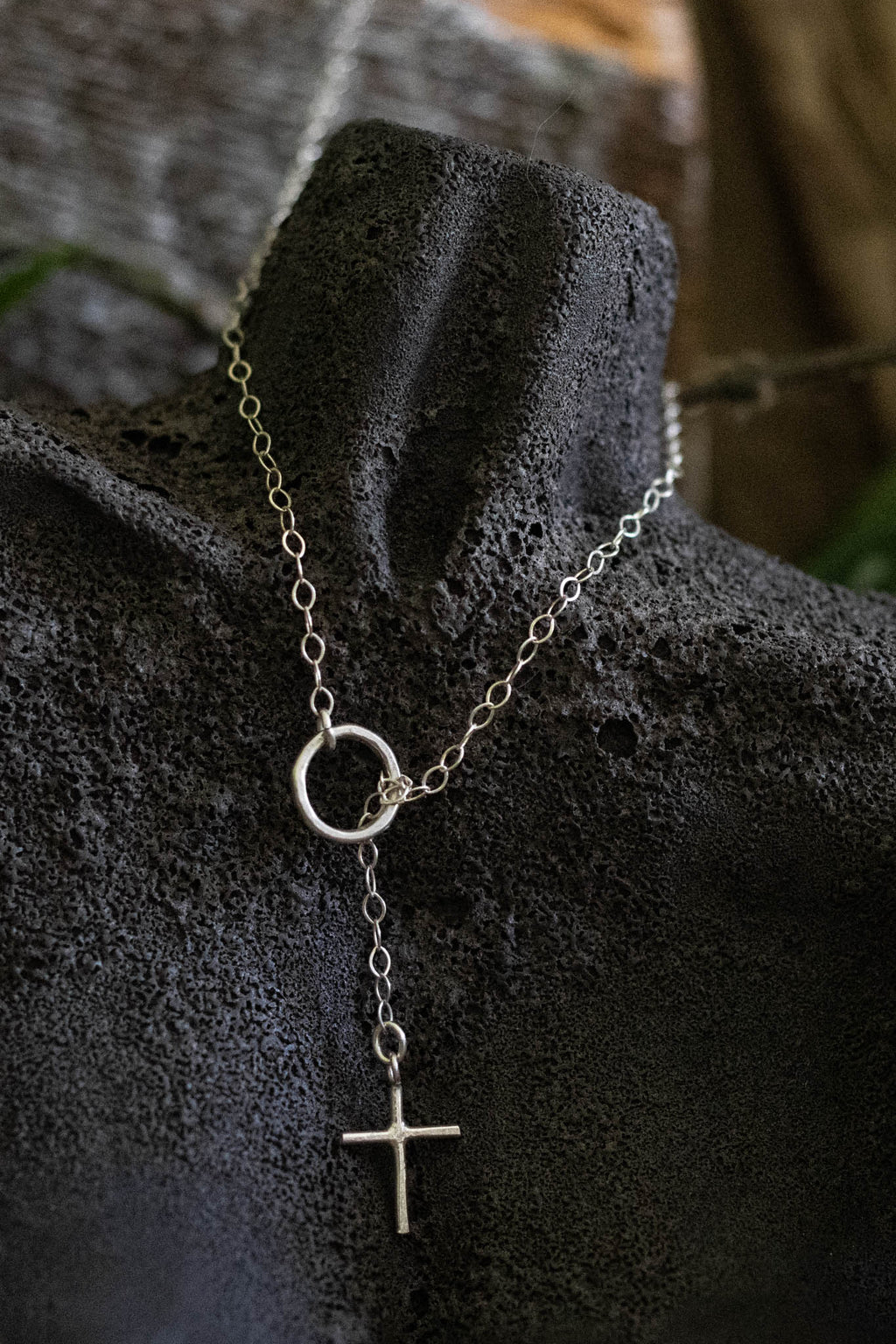 Cross & Crown Necklace