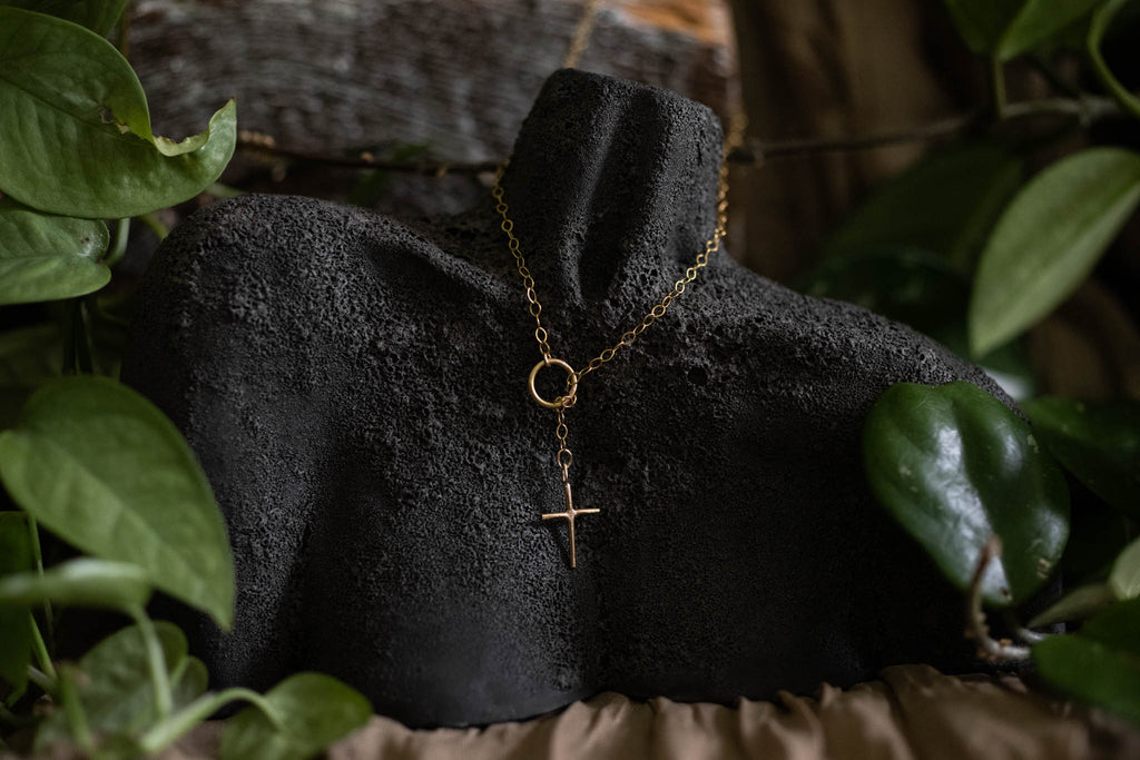 Cross & Crown Necklace