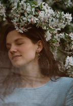 Consider the Flowers Crystal Earrings
